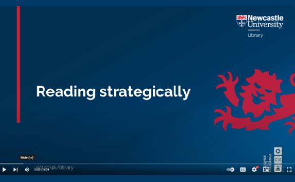 Thumbnail image for reading strategically video